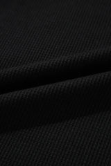 Round Neck Long Sleeve Top and Drawstring Pants Lounge Set